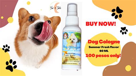 cologne for dogs spray bottle